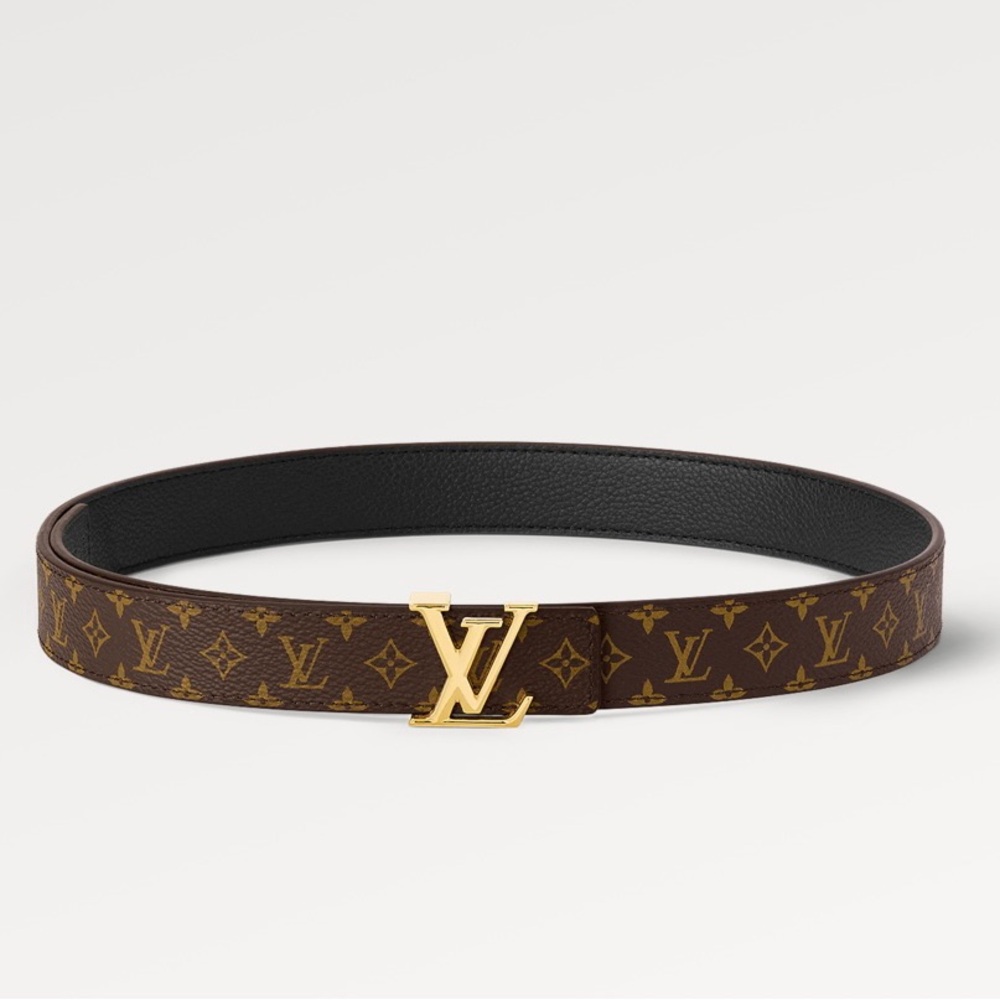 Iconic Louis Vuitton reversible belt!